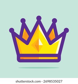 uma coroa muito arrojada e magnífica com um efeito 3d muito legal