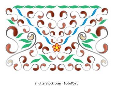 Very decorative envelope symbol design
