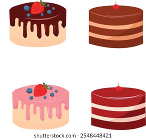 Very delicious cake that is appetizing