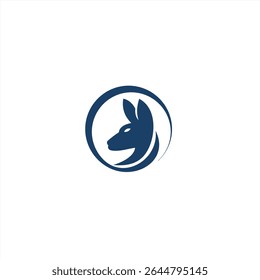 A very elegant kangaroo logo that can be used for any type of company.