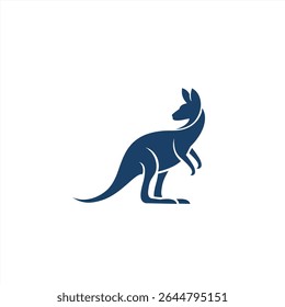 A very elegant kangaroo logo that can be used for any type of company.