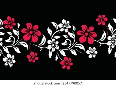 Very exclusive leaf motif composition suitable for various purposes
