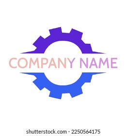A very eye-catching industrial logo suitable for a machining company logo or a machine tool company logo
