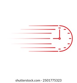 very fast analog clock concept. fast analog clock interface