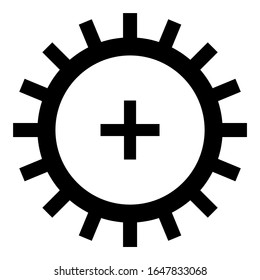 Muy buena velocidad de la luz Designación en el símbolo de papel pintado icono color negro ilustración vectorial imagen de estilo plano