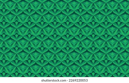 Very very green geometrical pattern design for every fabrics pattern you need.
