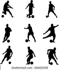 Very High Quality Detailed Set Soccer Stock Vector (royalty Free 