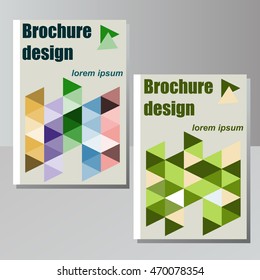 Very high high quality original brochure design for business or design