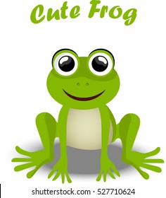 Very high quality original trendy vector illustration of frog prince