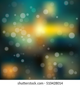 Very High quality original vector Bokeh blur background. can be used for design, web, textures or backgrounds
