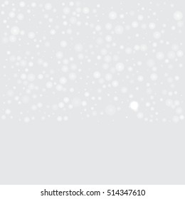 Very High quality original vector Bokeh blur background of snowflakes. can be used for design, web, textures or backgrounds