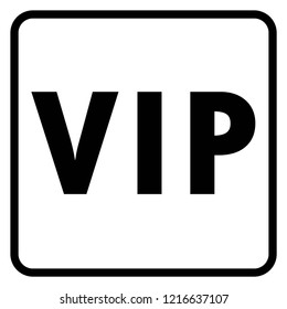 Very important person symbol- VIP Sign 