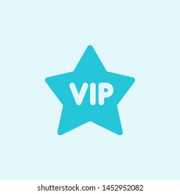Very important person tag with star logotype