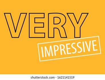  VERY IMPRESSIVE STAMPED TEXT DECORATION