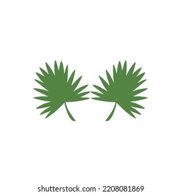 very interesting leaf logo design