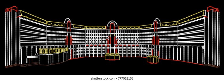 Very large building