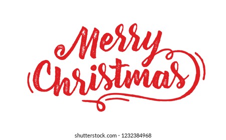 A Very Merry Christmas and Happy New Year Vector Lettering Calligraphy. Christmas Decorative Elements.