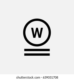 Very Mild Professional Wet-Cleaning Outline Vector Icon Textil Wash Washing Signs Instruction