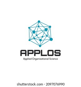 very modern technology design logo