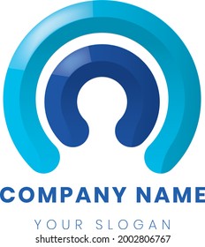 very nice and abstract logo vector design