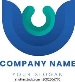 very nice and abstract logo vector design