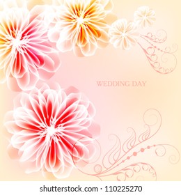 Very nice card for the wedding day