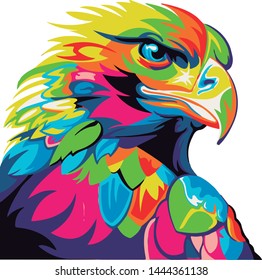 Very nice colors eagle - Torres vectors