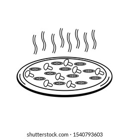 Very nice and delicious pizza icon