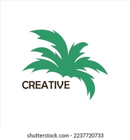 very nice design green leaves, creative