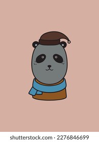 Very nice flat vector illustration of animals.