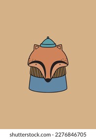 Very nice flat vector illustration of animals.