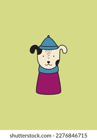 Very nice flat vector illustration of animals.
