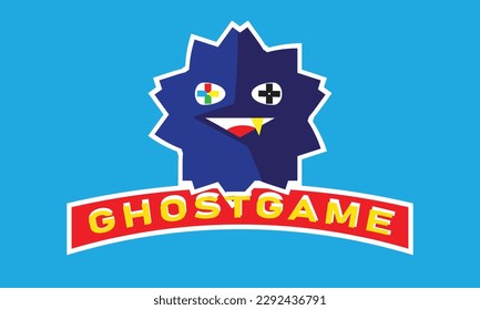 very nice gaming ghost logo suitable for gemmers