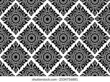Very nice pattern motif with ethnic elements