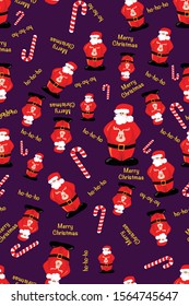 Very nice pattern with santa claus