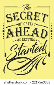very Nice typography background poster