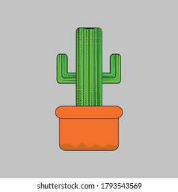 Very nice vector cactus green and looks elegant for your needs, cute, nice, interesting, and simple.