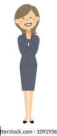 Very pleasing business woman