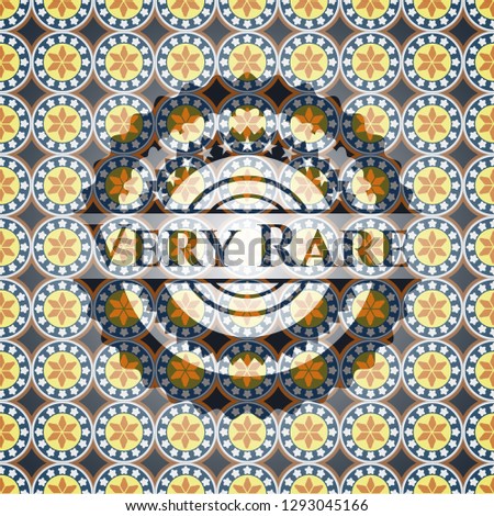 Very Rare arabic emblem. Arabesque decoration.
