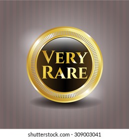 Very Rare gold shiny badge