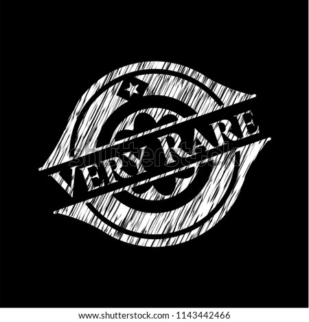 Very Rare on blackboard