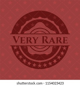 Very Rare retro style red emblem