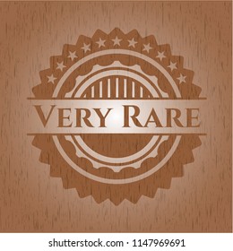 Very Rare retro style wood emblem