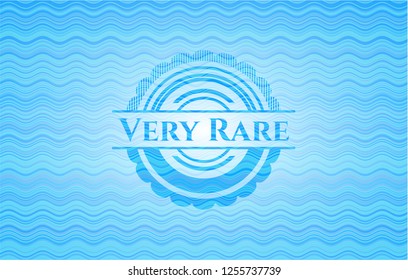 Very Rare water concept badge.