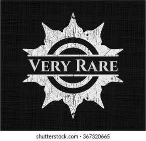 Very Rare written with chalkboard texture