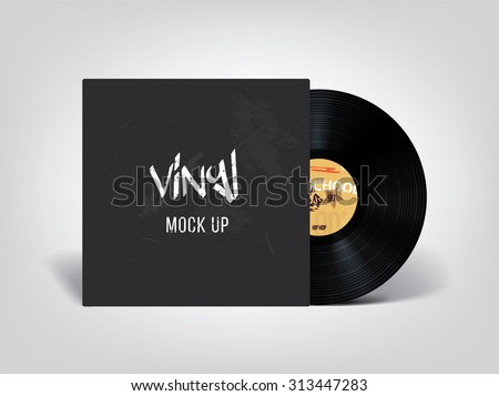 Very realistic vinyl mock up. Place your design on this beautiful vinyl !