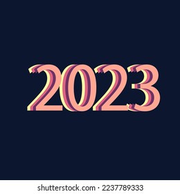 Diseño de texto muy sencillo en 2023