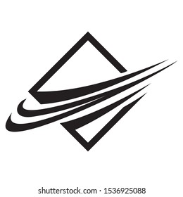 a very simple accounting logo