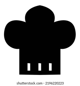 very simple chef hat icon