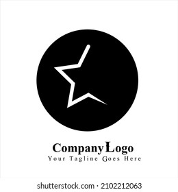 Sehr einfaches Firmenlogo, Vektorgrafik.